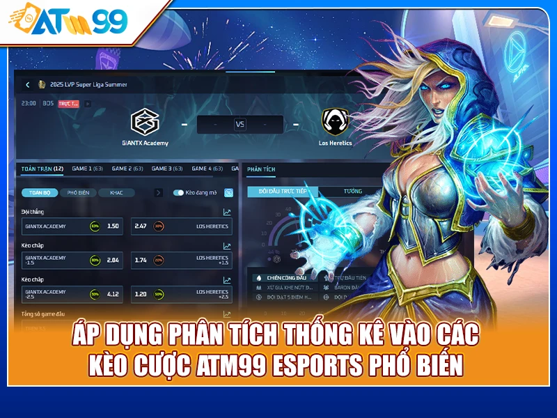 áp dụng ATM99 eSports